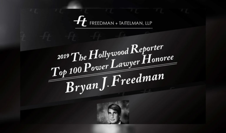 2019 THE HOLLYWOOD REPORTER TOP 100 POWER LAWYER HONOREE BRYAN FREEDMAN (Photo: 'Bryan Freedman' Courtesy of Freedman + Taitelman, LLP) | by Rodezno Studios (RodeznoStudios.com)