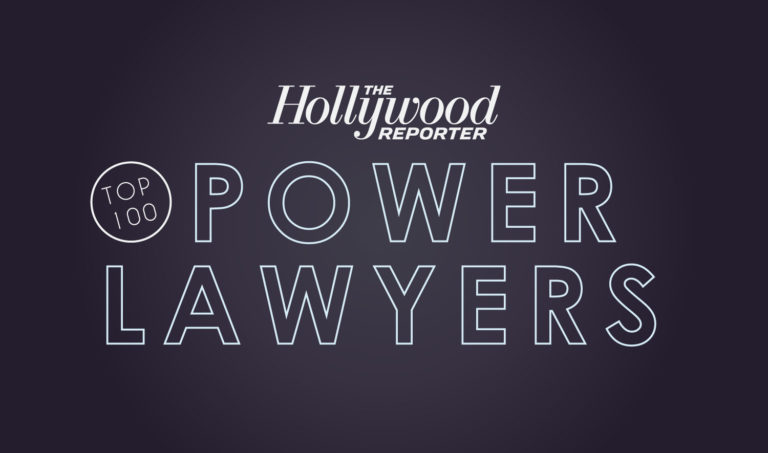 The Hollywood Reporter - Top 100 - Power Lawyers - graphic