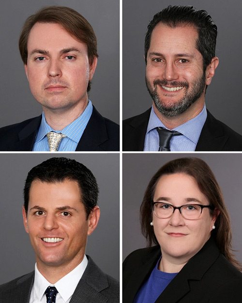 Sean M. Hardy, Jesse A. Kaplan, Benjamin A. Marsh, Theresa Troupson (Credit: Freedman + Taitelman, LLP)