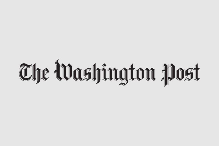 The Washington Post - black fill - gray background - horizontal logo - Featured Image