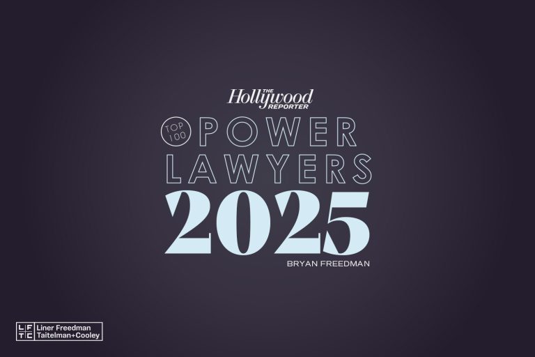 Bryan Freedman - The Hollywood Reporter - Power Lawyers: Top 100 - 2025 - by Rodezno Studios